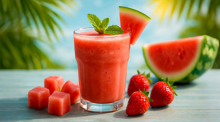 Summer Smoothie Recipes with Watermelon | Healthy & Refreshing