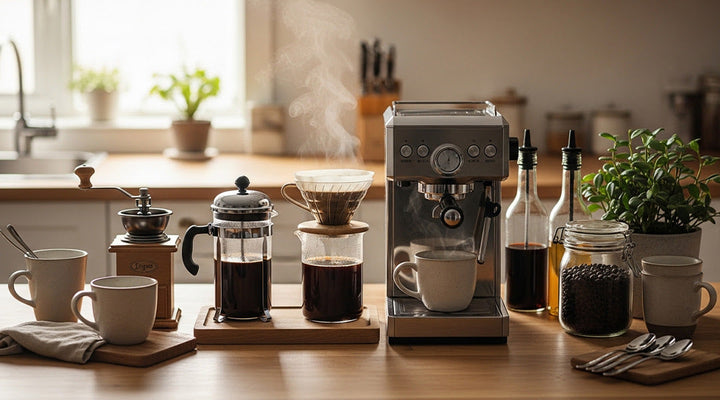 At-Home Coffee Basics For Your Daily Brew, Coffee Bar Set-Up, And More