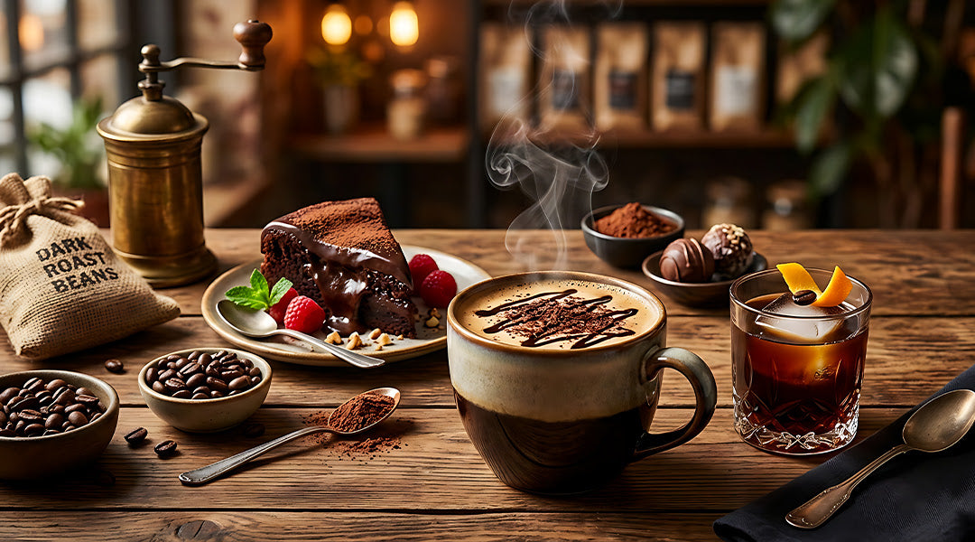 Dark Roast Indulgences - Flavor Profile, Dessert Pairings, Drink Recipes, And More