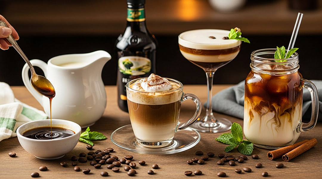 All Things Irish Cream - Recipes For Irish Cream Coffee Syrup, Creamer, Cold Foam, Cocktails, Cold Brew, And More