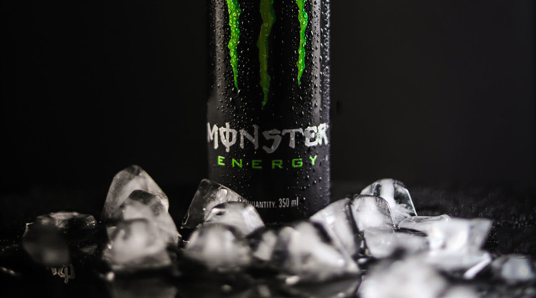 What is the amount of caffeine present in Monster Energy Drinks?