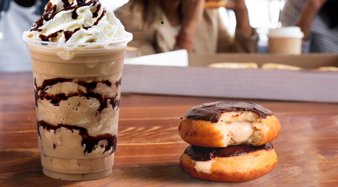 Two Boston Favorites, One Glass - Discover Boston Cream Donut Coffee In A Delicious Frappe…And More