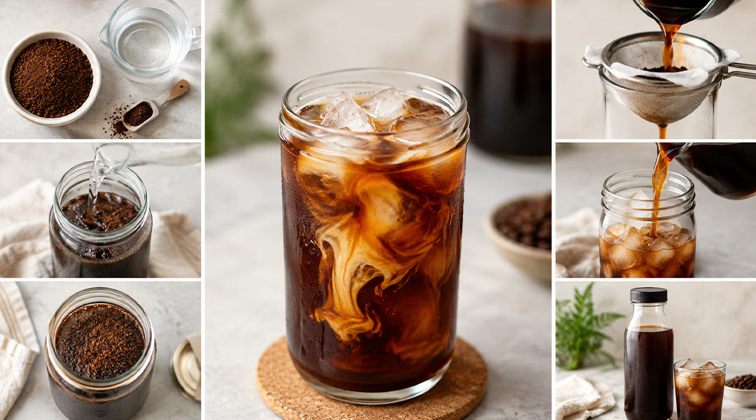 Step-by-Step DIY Homemade Decaf Cold Brew Recipe