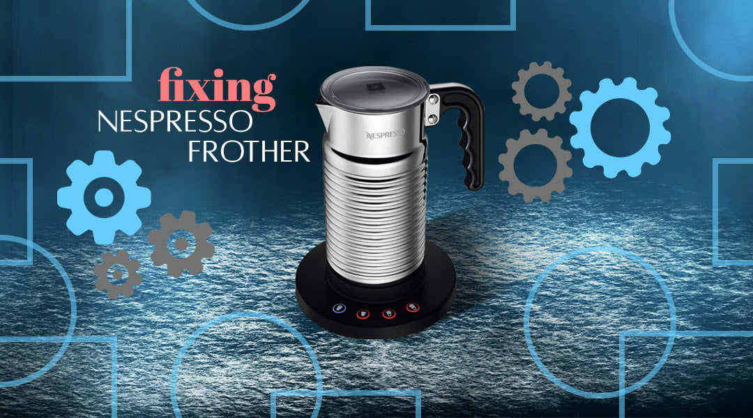 Why isn't my Nespresso frother working, and how can I fix it?