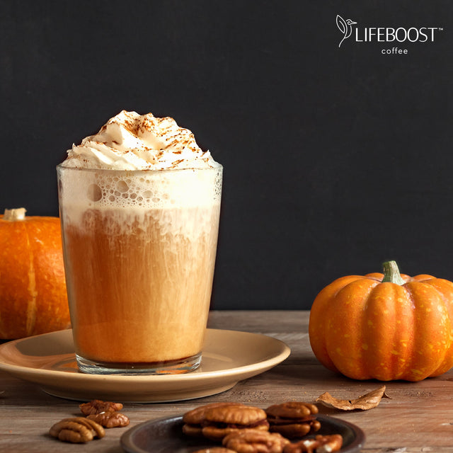 Pumpkin Spice Coffee Flavor - Lifeboost Coffee