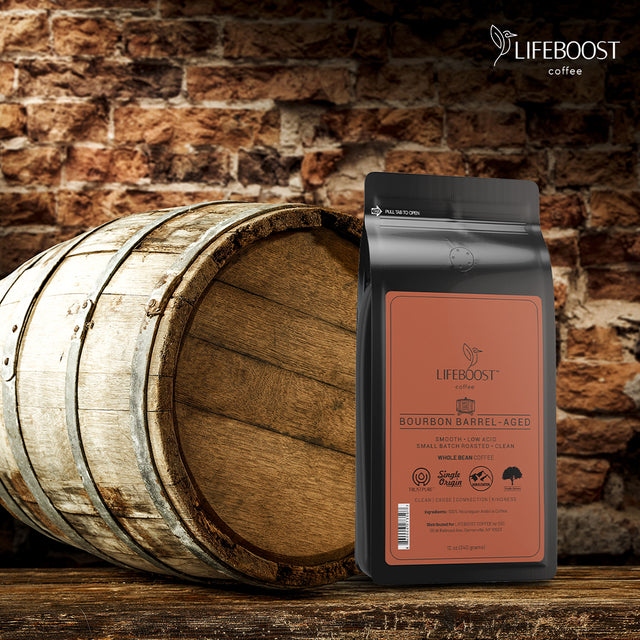 Bourbon Barrel - Lifeboost Coffee