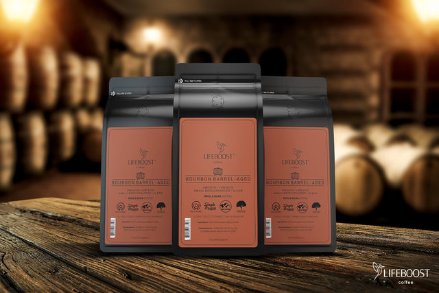 Bourbon Barrel - Lifeboost Coffee