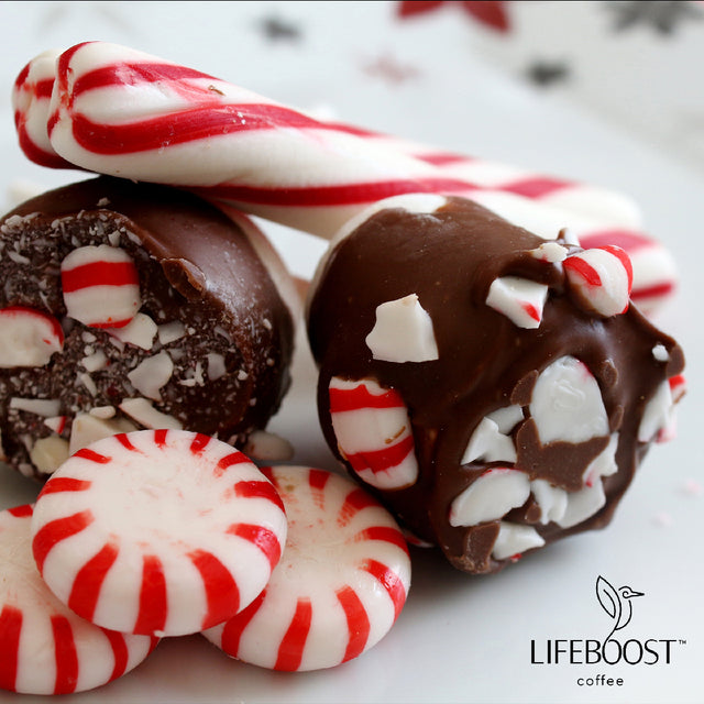 Pure Flavor Peppermint Mocha Lifeboost Coffee