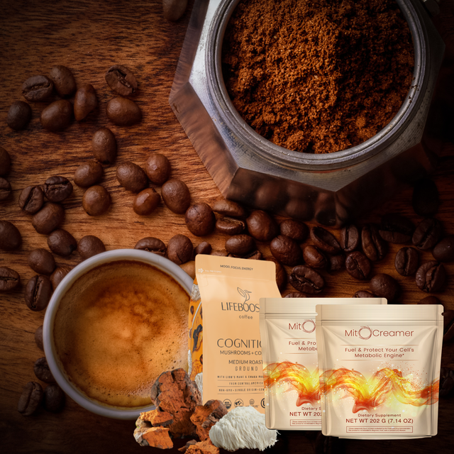 Longevity Latte - Lifeboost Coffee