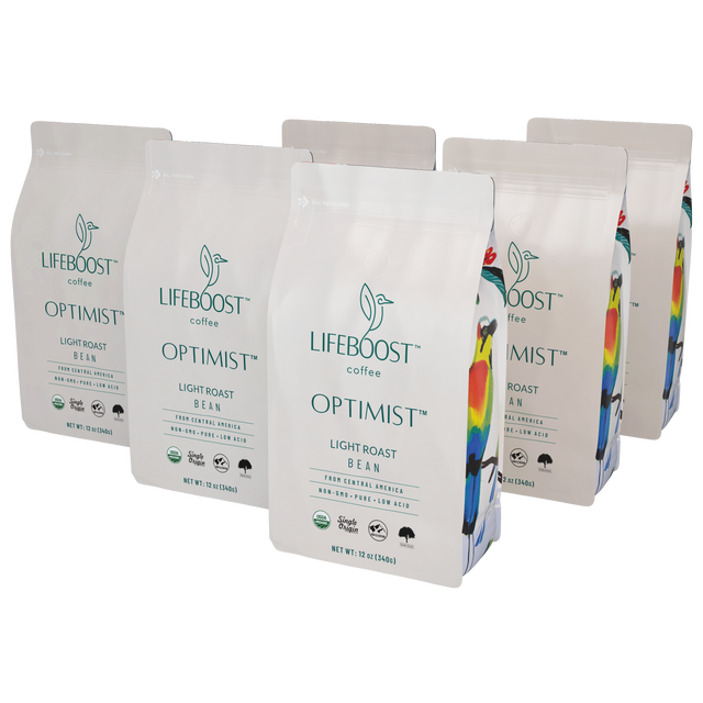 Optimist Light Roast - Lifeboost Coffee