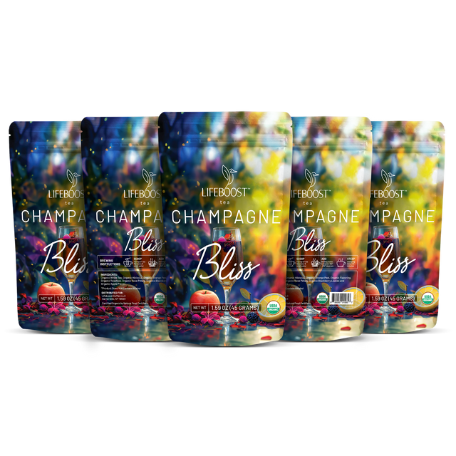 Champagne Bliss Tea - Lifeboost Coffee
