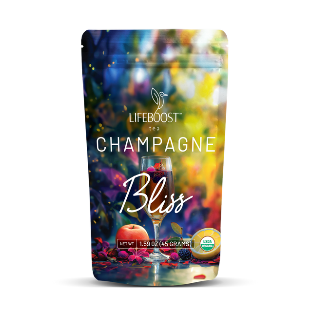Champagne Bliss Tea - Lifeboost Coffee