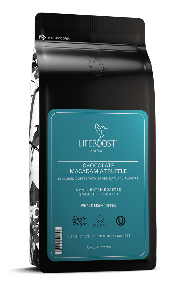 Chocolate Macadamia Truffle - Lifeboost Coffee