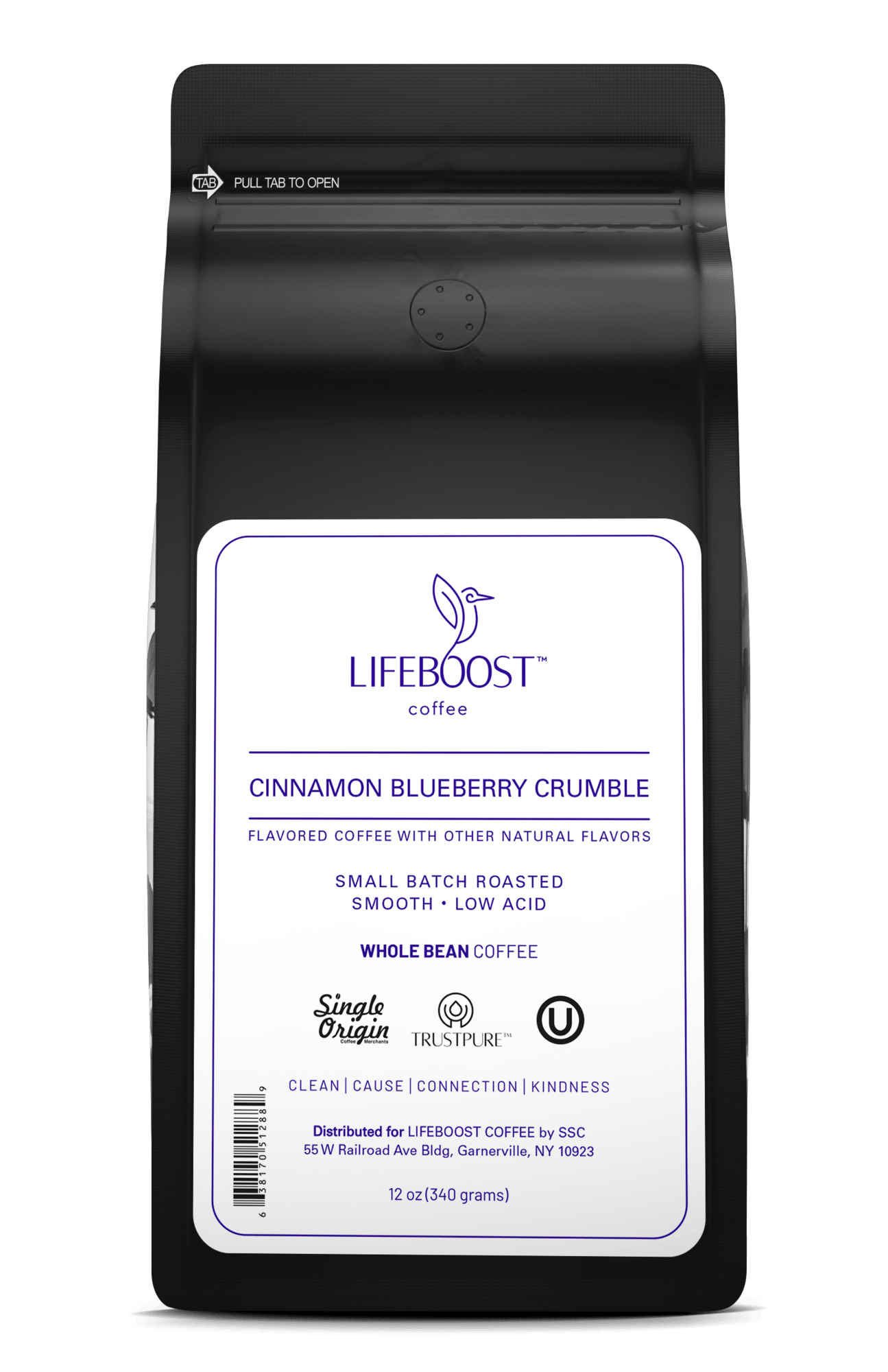 Cinnamon Blueberry Crumble