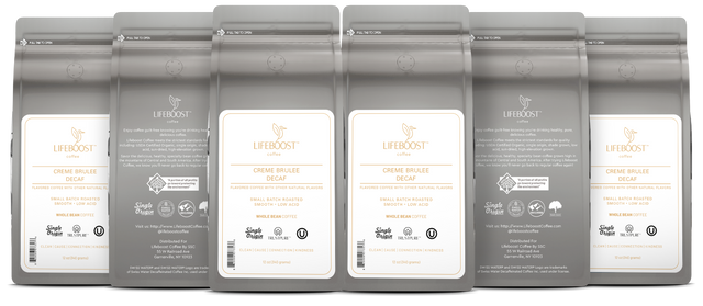 Crème Brulee Decaf - Lifeboost Coffee