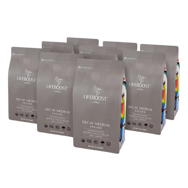 Medium Roast Decaf - Lifeboost Coffee