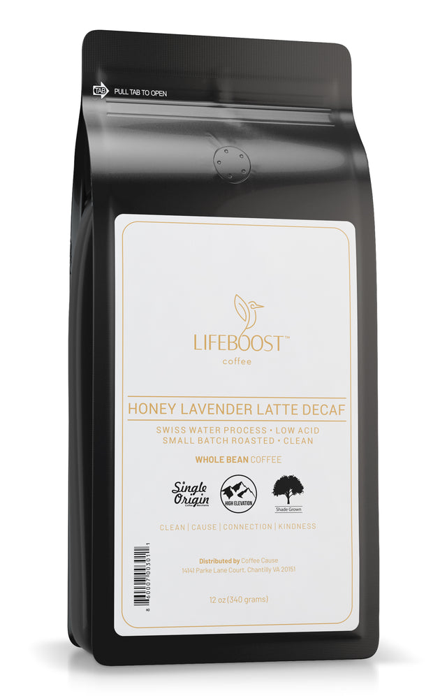 Swiss Water Honey Lavender Latte Decaf