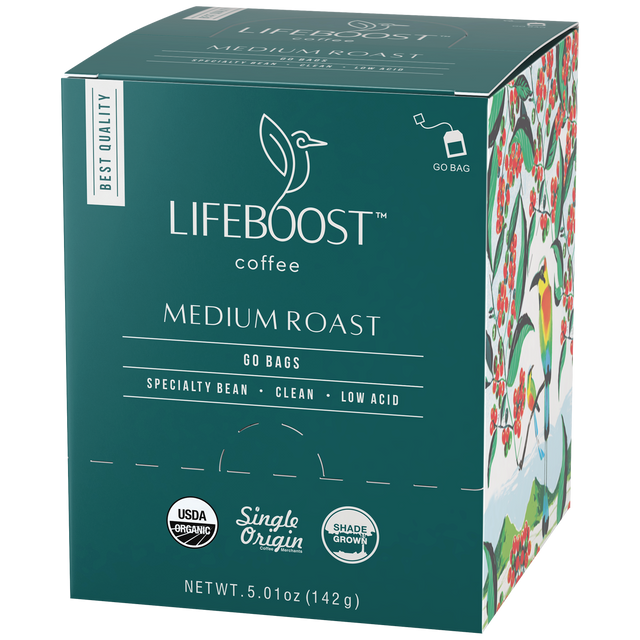 Grata Medium Roast - Lifeboost Coffee