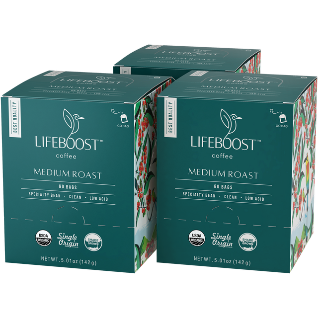 Grata Medium Roast - Lifeboost Coffee