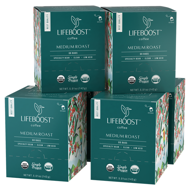 Grata Medium Roast - Lifeboost Coffee