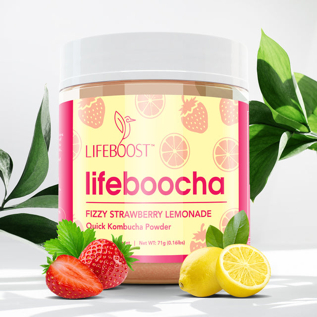 Strawberry Lemonade Lifeboocha - Lifeboost Coffee