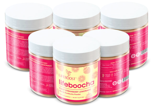 Strawberry Lemonade Lifeboocha - Lifeboost Coffee