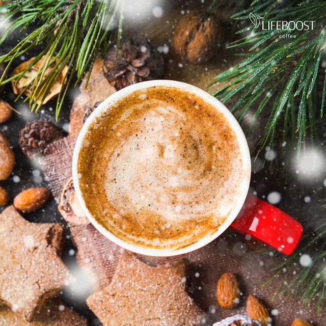 Natural Flavor Gingerbread Latte Flavored Coffee
