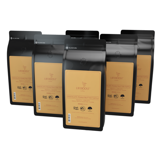 Chocolate Peanut Butter Truffle  Naturally Flavored coffee