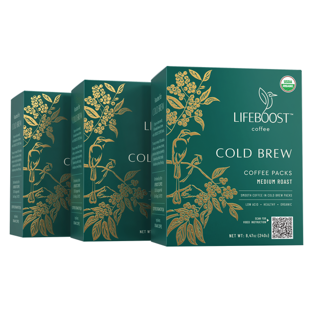 Cold Brew Packs - Lifeboost Coffee