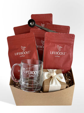 Giftbox- 6 bags - Lifeboost Coffee