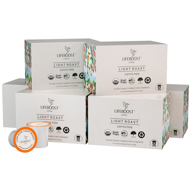 Recyclable Light Roast Pods