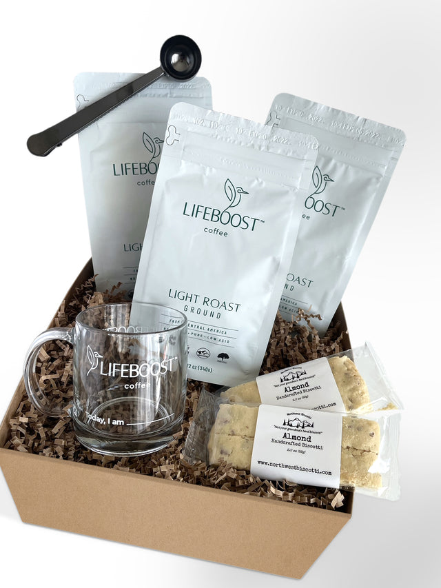 Giftbox - 3 Bags - Lifeboost Coffee