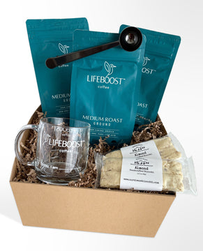 Giftbox - 3 Bags - Lifeboost Coffee